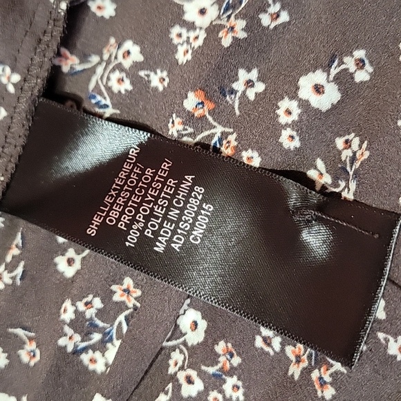 Adrianna Papell Boho Style Flower Pattern With Puff Sleeves US S - Picture 11 of 15